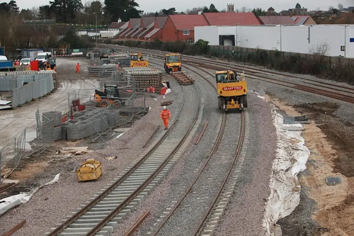 Image courtesy of rail.co.uk / I Marsh Tracklaying at Bicester
