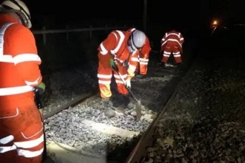 Image courtesy of Network Rail Track Replacement Network Rail