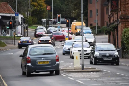 Image courtesy of http://images.archant.co.uk/polopoly_fs/1.5513395.1525976163!/image/image.jpg_gen/derivatives/landscape_630/image.jpg Traffic at Eaton on Eaton Street at the busy junction with Bluebell Road to the left, and Church Lane to the right. Picture: Denise Bradley