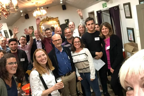 Image courtesy of Barbara Gibson Newbies Event HH